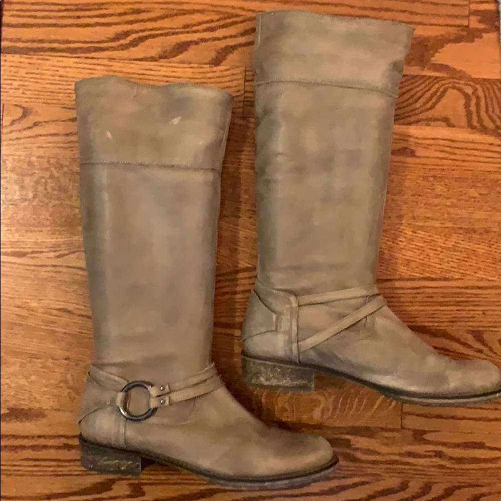 Steve Madden Harness Boot, Taupe